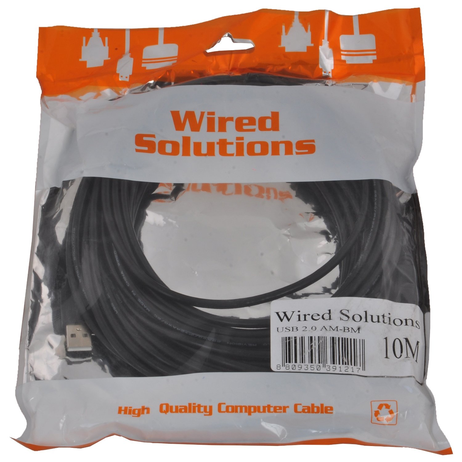 BeMatik - Super Cable USB 3.0 A Male To B Male 2m