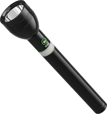 Mr.Light Rechargeable LED Torch 450 Lumens | Long Range Flashlight with 6000mAh Battery | Type-C Charging Aluminium Body | High Power Torch for Outdoor, Security & Emergency Use