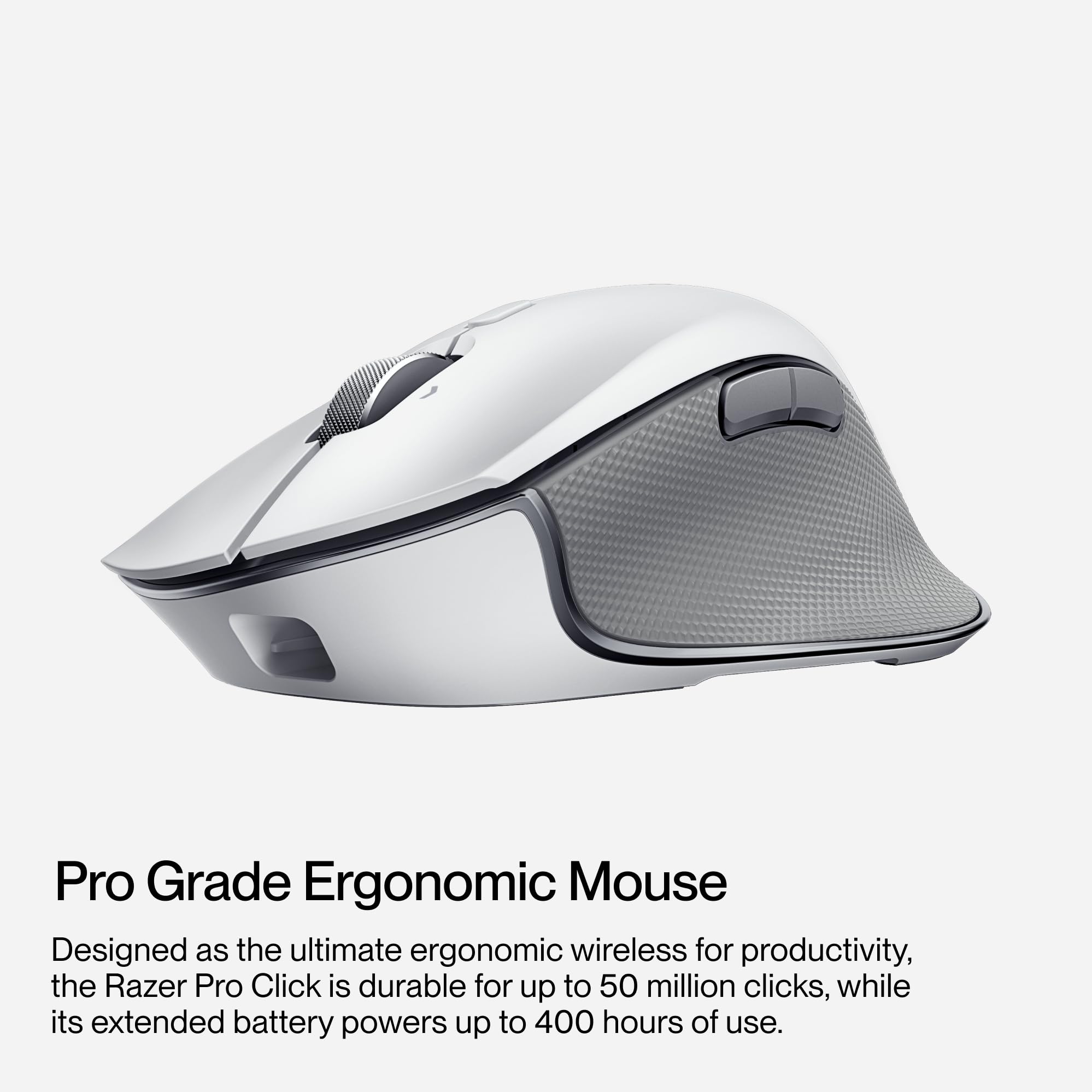 Amazon.com: Humanscale Razer ProClick White Ergonomic Mouse