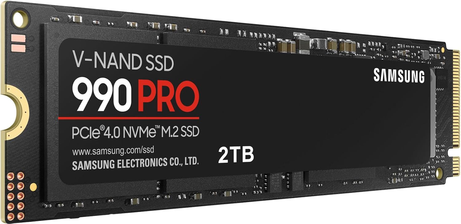 SAMSUNG 990 PRO SSD NVMe M.2 PCIe Gen4