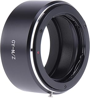 Foto4easy Lens Adapter Ring for Contax Yashica CY Mount Lens to Nikon Z Mount Z6 Z7 Z50 Digital SLR Camera