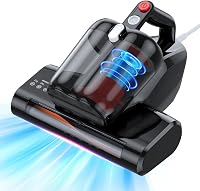 JPHYLL Ágyi Porszívó UV-C Fénnyel Matrac Tisztító 16 kPa Szívóerő HEPA Szűrő Meleg Levegő Funkció Atka Eltávolító 600W 1