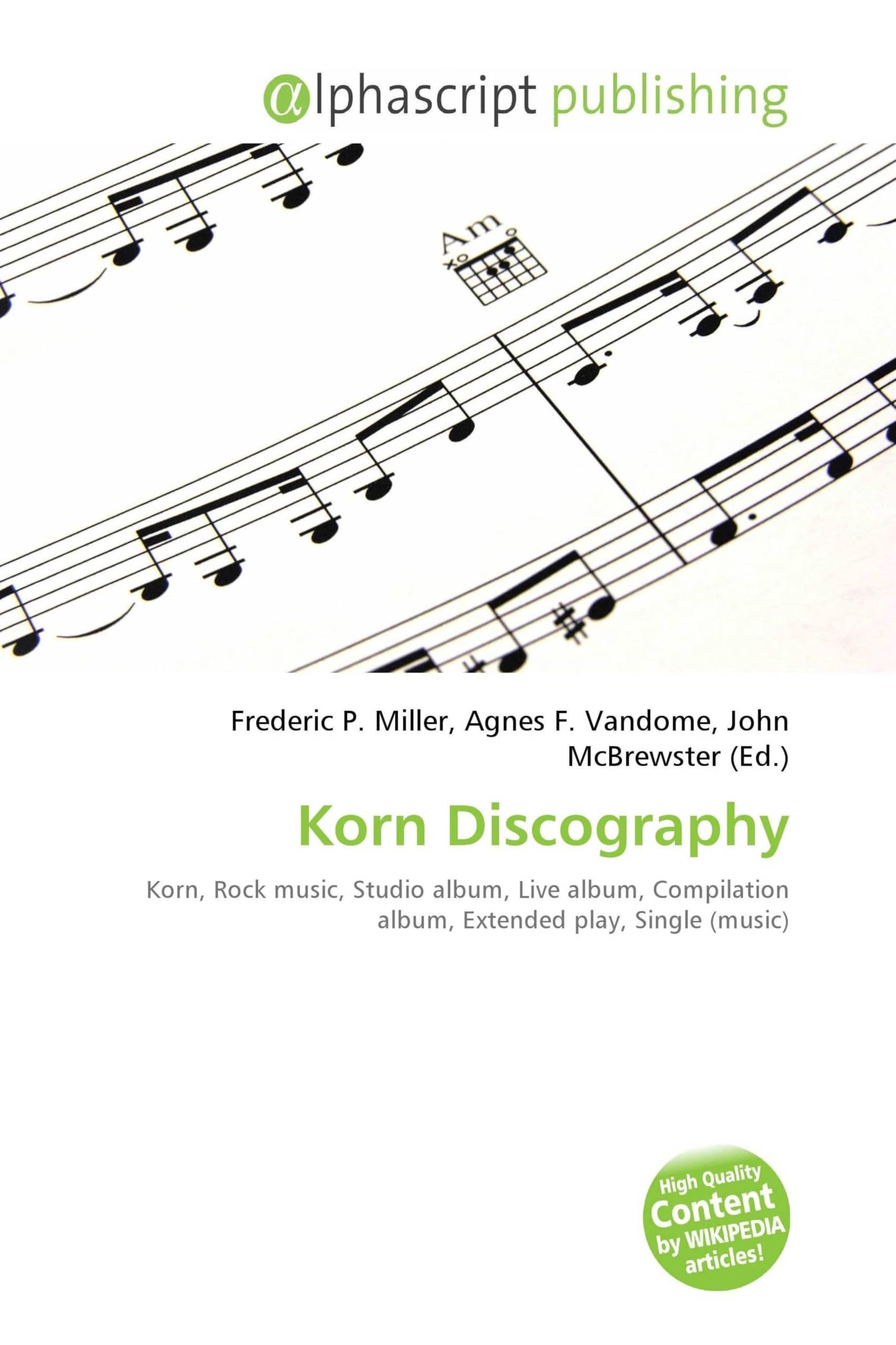 Korn Discography: Korn, Rock music, Studio album, Live album, Compilation album, Extended play, Single (music)