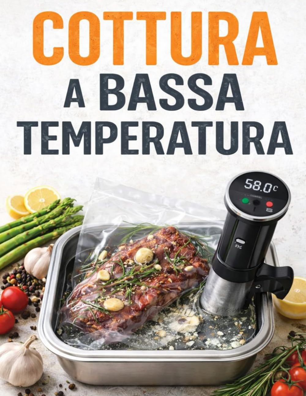 Cottura a bassa temperatura: ricette spiegate passo dopo passo per cucinare ogni giorno con il Roner. Un sous vide delizioso e alla portata di tutti, da portare in tavola con semplicità.
