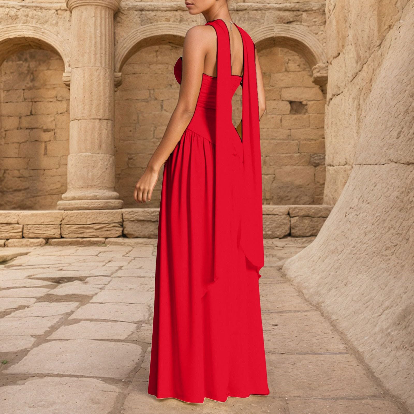 Robe de soirée Longue Moulante Bustier Fendue Dos Nu