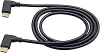 Vista 1 de Cable de extensión tipo C 3.1 de 90 grados USB 3.1 tipo C macho a macho Gen 2 (10Gbps) Cable de extensión de conector compatible con carga, datos