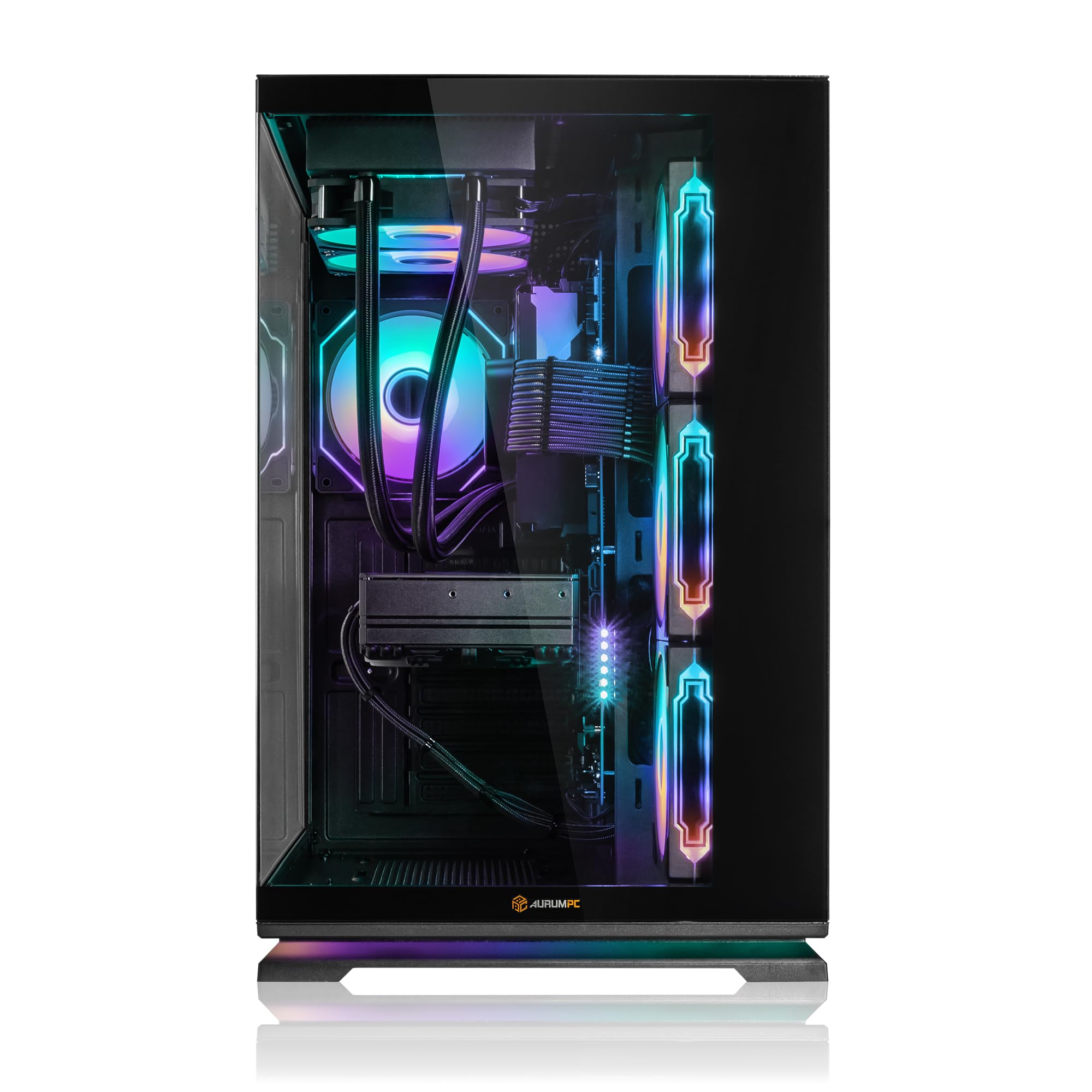 Gamer Fixe Intel Core i9-12900KF • GeForce RTX5070 12Go • 64Go DDR4 • 2000Go M.2 SSD • Windows 11 • WiFi • Refroidissement par Eau • Unité Centrale Ordinateur de Bureau