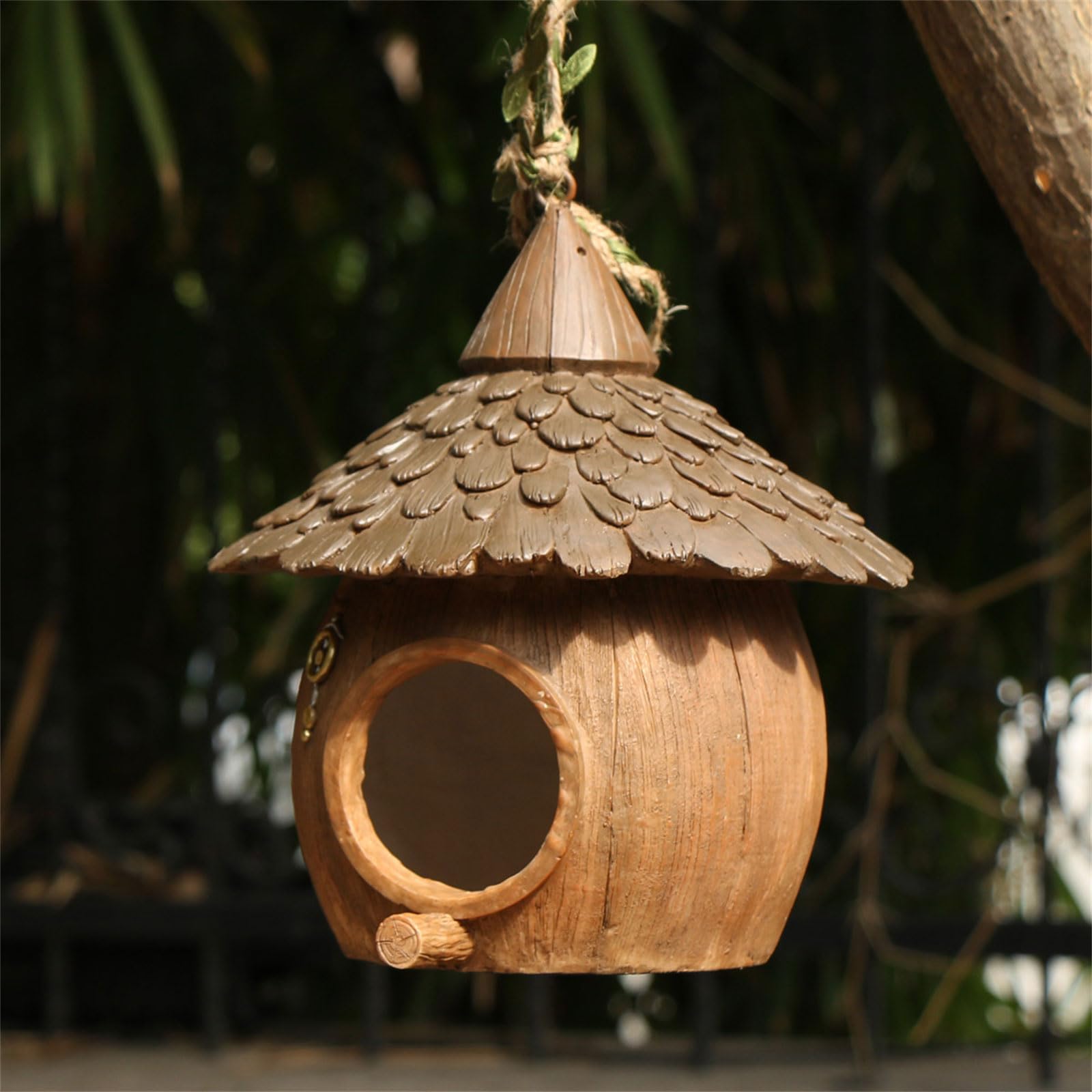 Nidos de pájaros, casa Nido Colgante, Jaula para pájaros, Cama Colgante, jaulas pequeñas para pájaros, Juguete, Nido Aire Libre para hábitat de Vida Silvestre