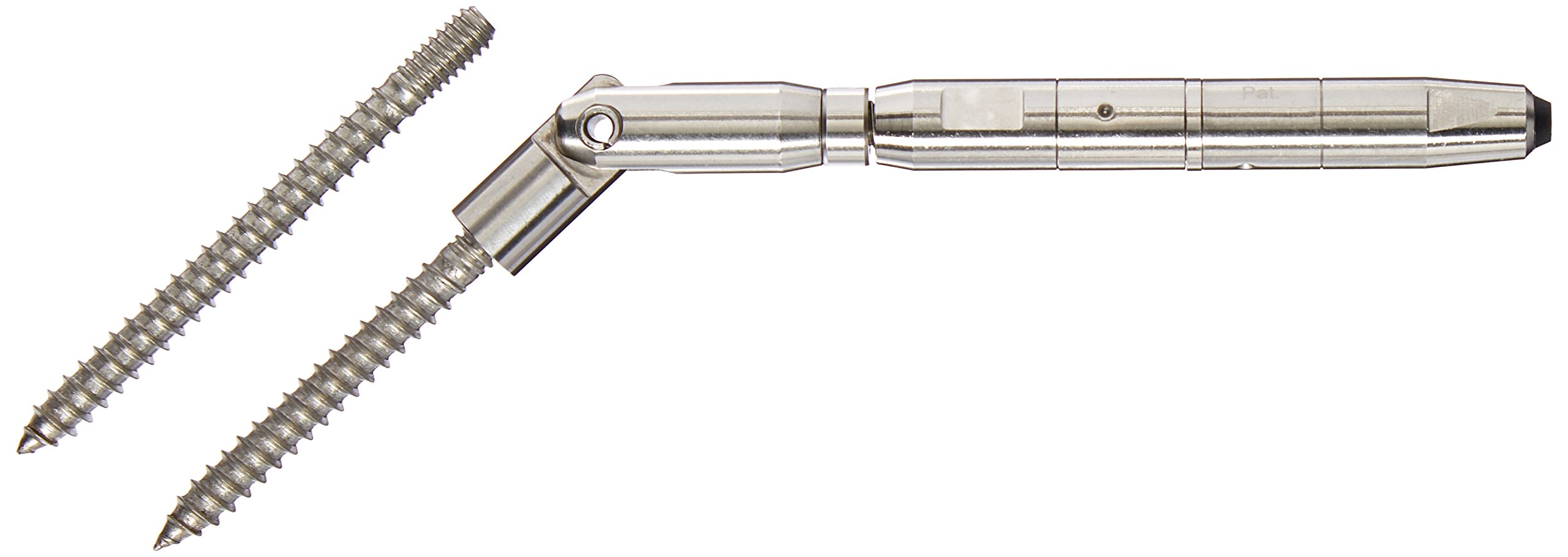 Feeney 9916-PKG Quick Connect Pivot Swivel Turnbuckle, 1/8"