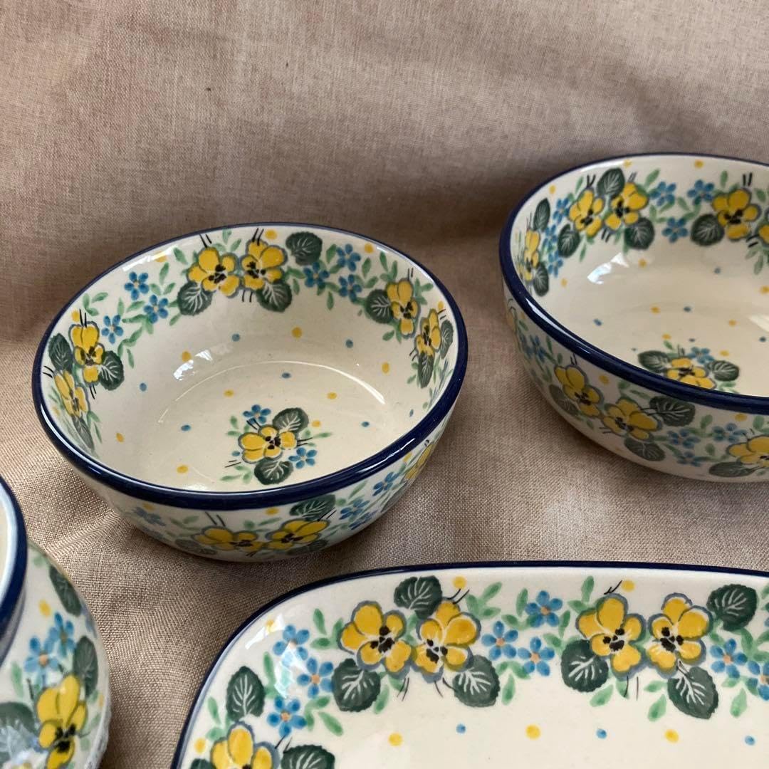 ポーリッシュポタリー ポーランド食器 ポーランド製 陶器 食器セット 4