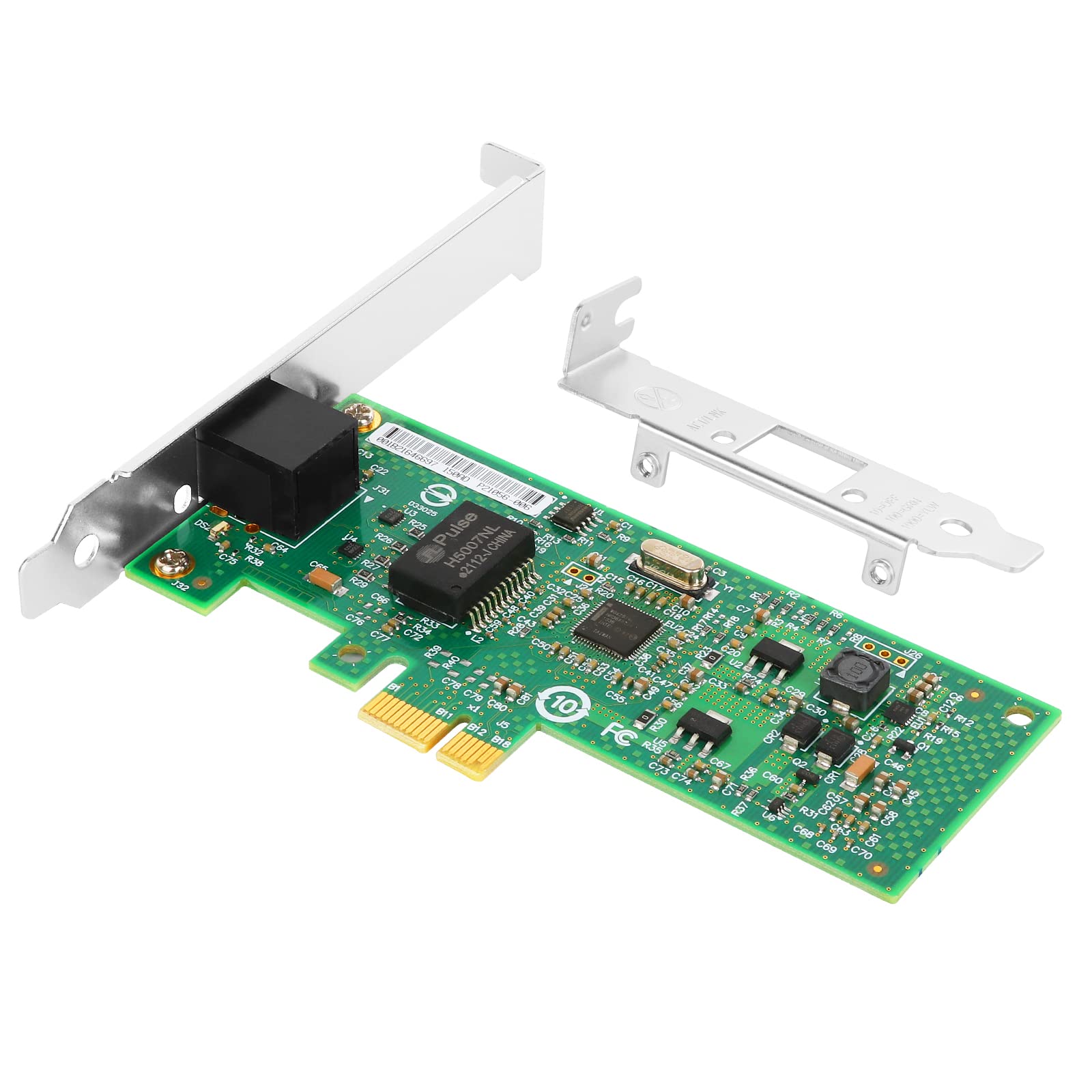 Gigabit PRO/1000 CT Adattatore Desktop PCI-Express per Intel EXPI9301CT - Chip 82574L, Scheda LAN Ethernet 10/100/1000Mbps Porta RJ45 Singola (NIC) per Windows Server, Linux, VMware ESX
