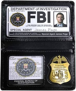 Amazon.co.jp: Cos Moments アメリカ連邦捜査局ID カード＋合皮製