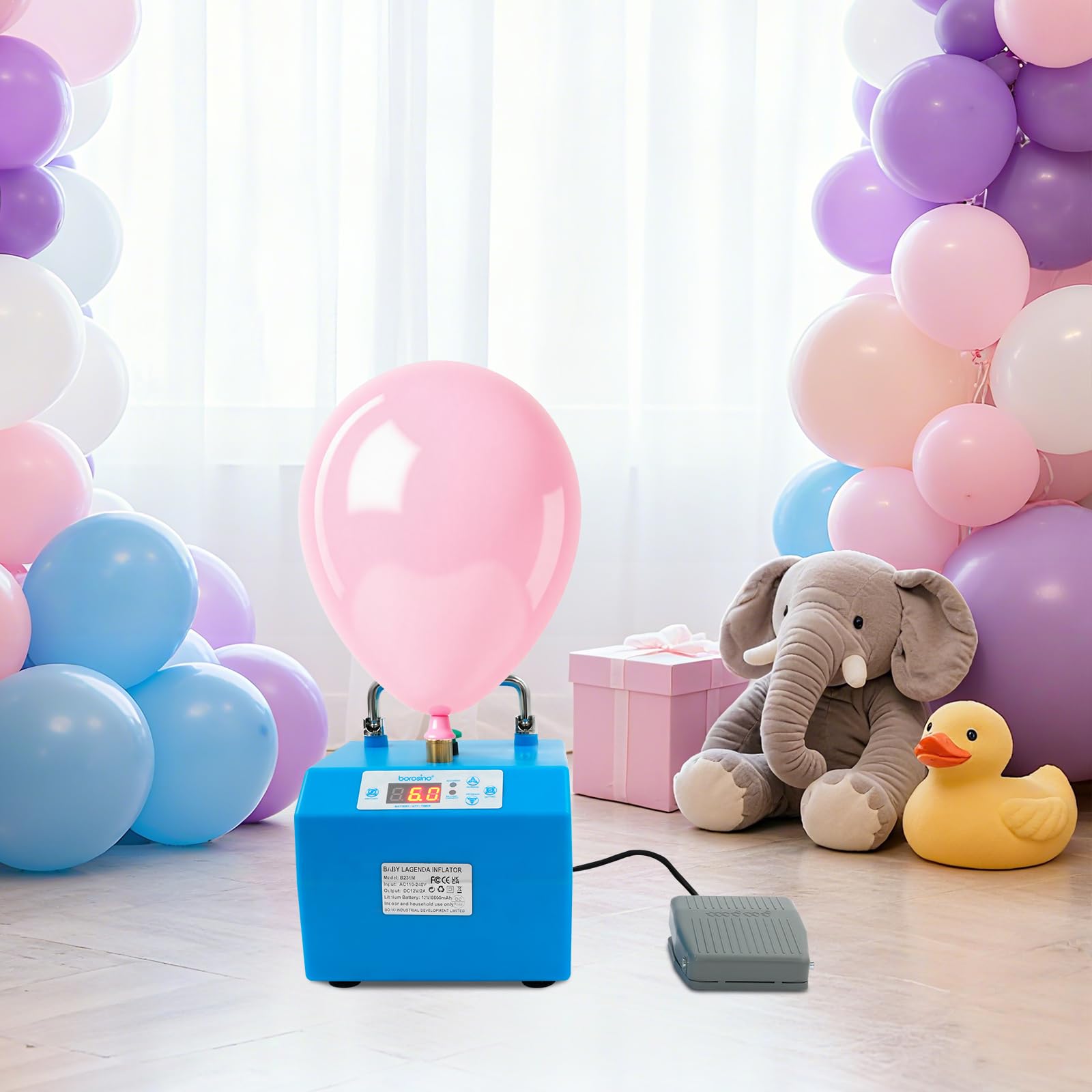 Pompe à ballons électrique avec moteur sous vide haute pression