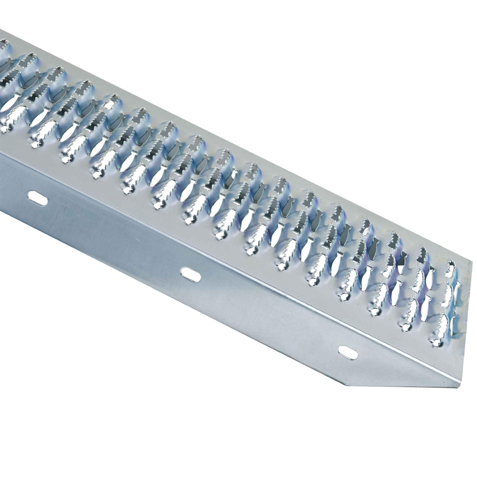 Lot de 2 rampes de Chargement 185 cm Gris