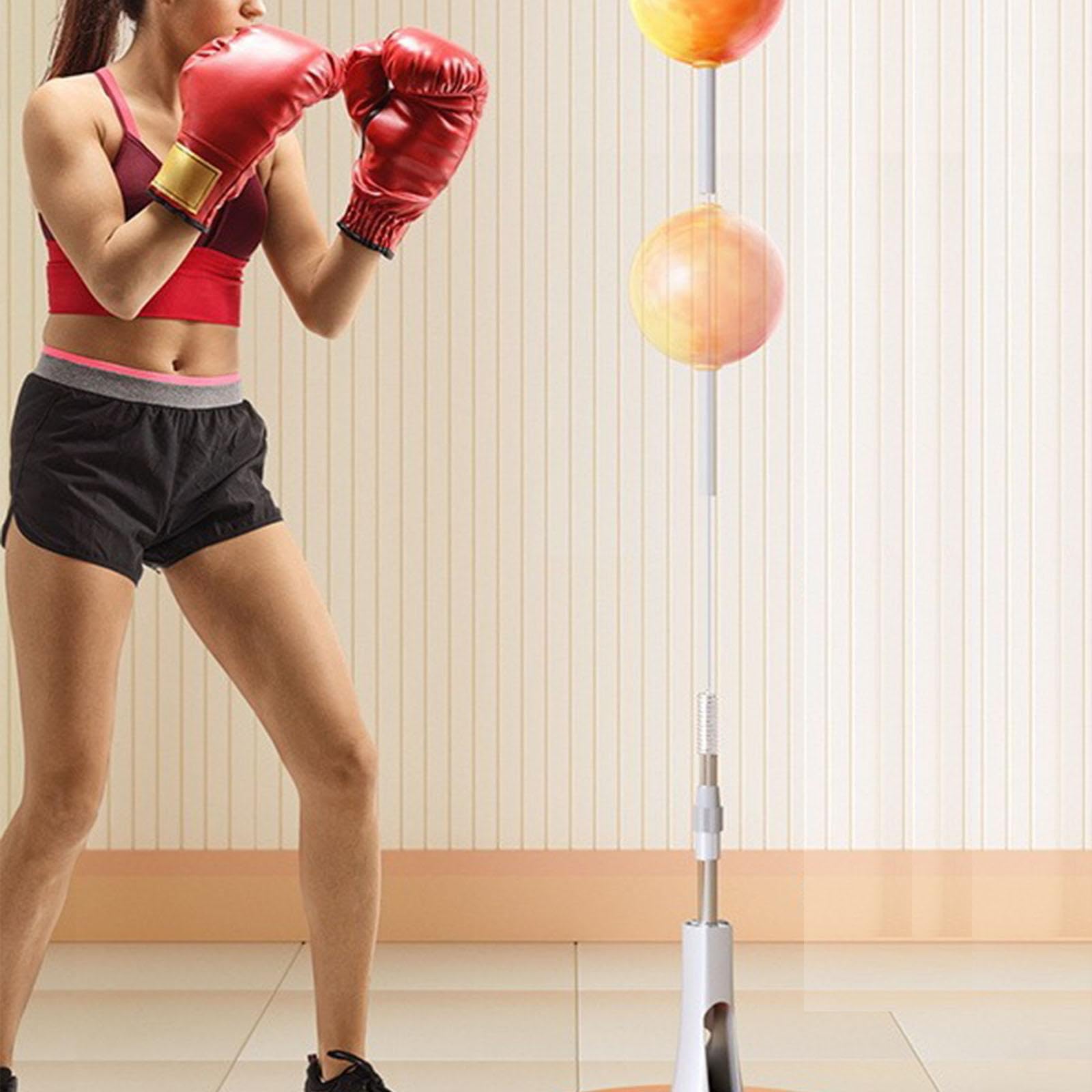 Sac de Frappe pour la Boxe : utilisations Multiples, améliore l'agilité et Les réflexes, Convient à pour Tous Les âges, MMA, Arts Martiaux, Boxe, Cible, équipement