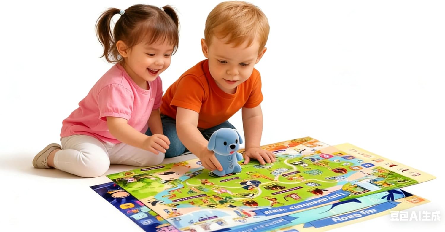 Educational Toys for 3 4 5 6 Year Old, Toddler Learning Posters & Talking Pen Books for Kids 3-5, Learning Toys for Ages 2-4，Homeschool Essentials for Preschool