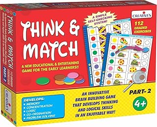 Think and Match: لعبة تعليمية لتنمية مهارات التفكير المنطقي للأطفال