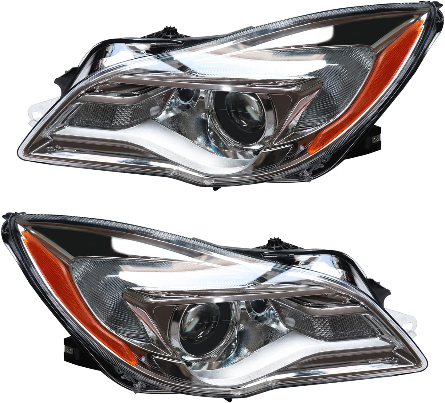 Fits 2014-2017 Buick Regal Right Side HALOGEN Headlight LED DRL With Bulbs New E - Foto 9