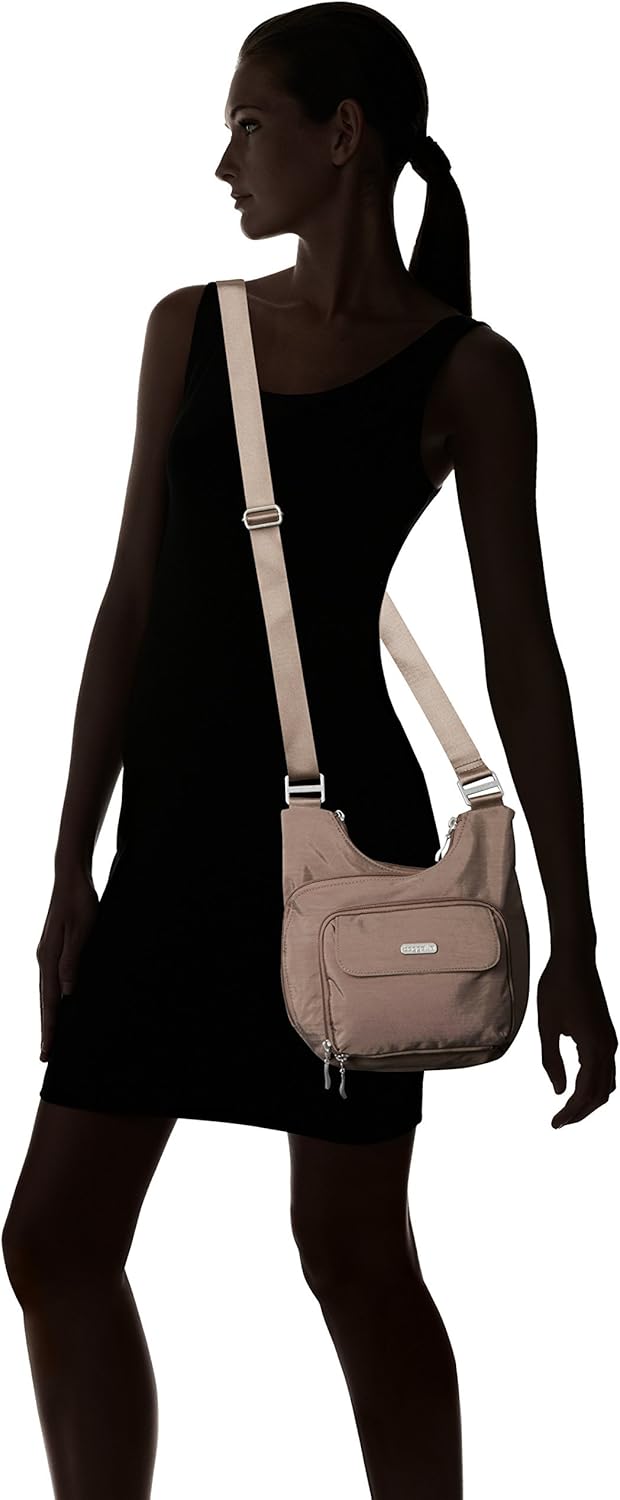 Baggallini womens Criss Cross 10x11" Crossbody Bags for Women - Image 2