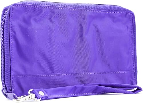 Miniatura 7 de Big Skinny Cartera delgada Panther Clutch para mujer, con capacidad para hasta 40 tarjetas