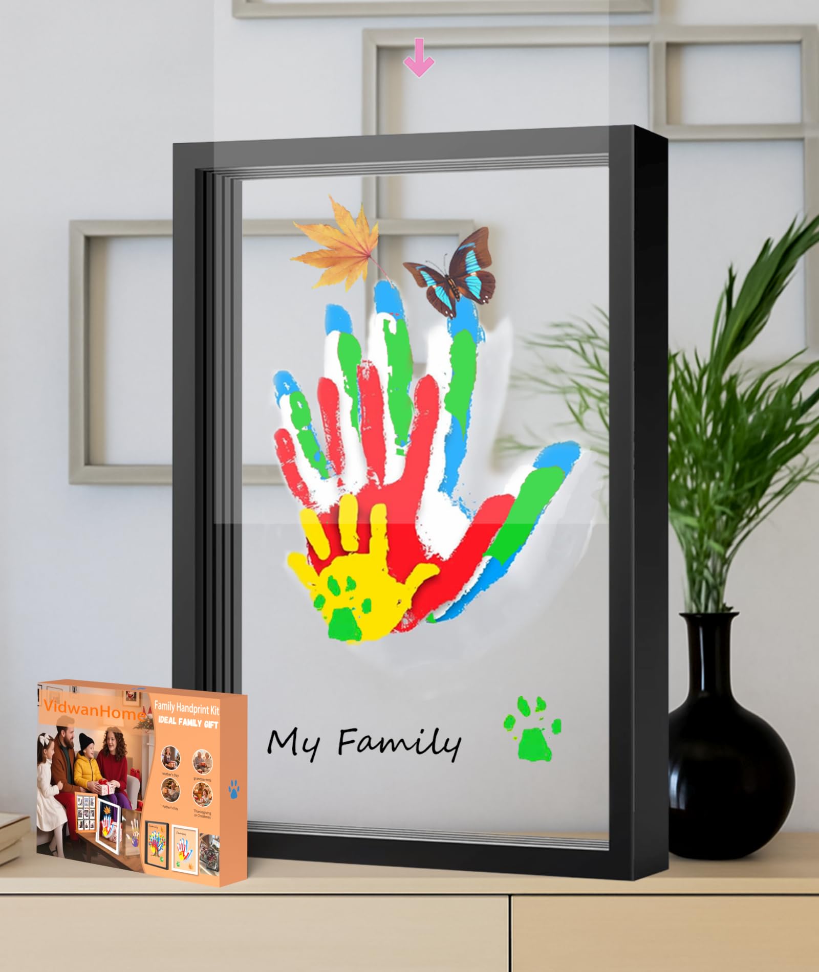 VidwanHome Family Handprint Kit - keepsakes | Mubboo