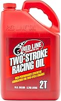 Vista 1 de Red Line 40605 Aceite sintético de carreras de dos tiempos - Galón (paquete de 4)