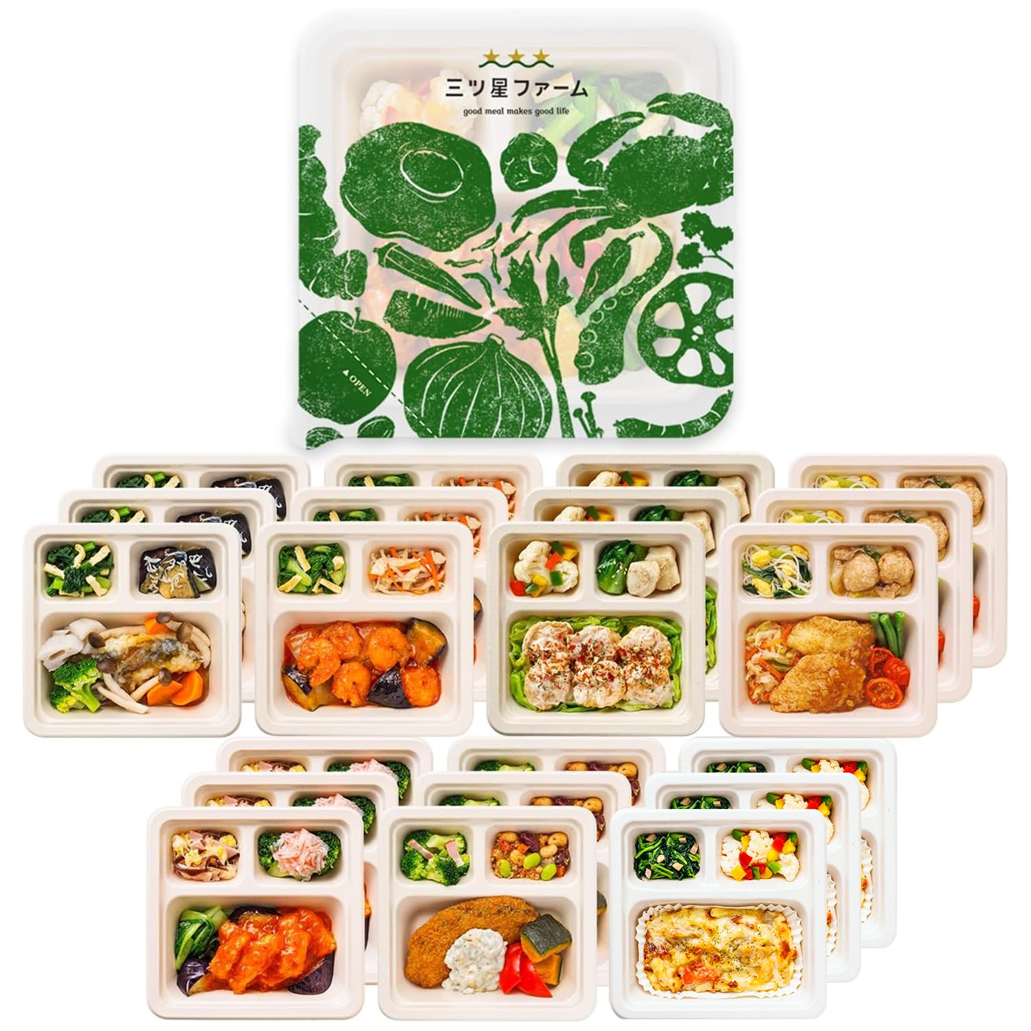 Amazon | 三ツ星ファーム 世界の味/グルメ 魚介の旨味堪能 （7食/14食