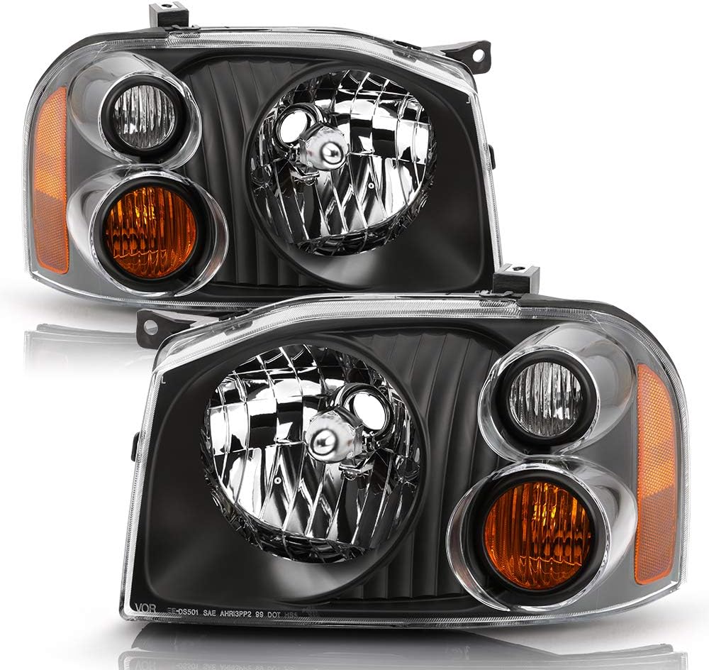 Buy ACANII For 20012004 Nissan Frontier [Black Upgrade] Headlights