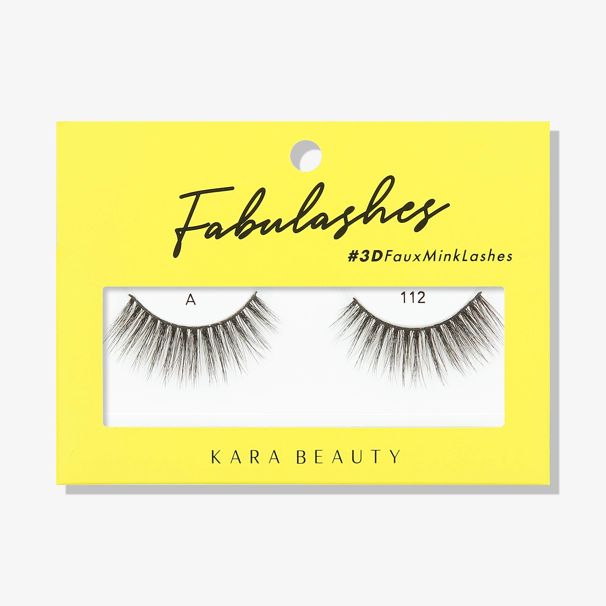 Kara BeautyFABULASHES 3D Faux Mink False Eyelashes - Style A112