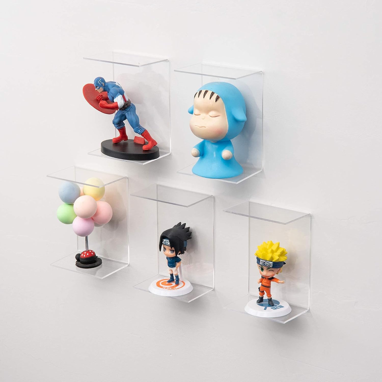 12 Pack Clear Acrylic Display Stand Crafts Stand Cupcake Risers 4" x 3''x 2''