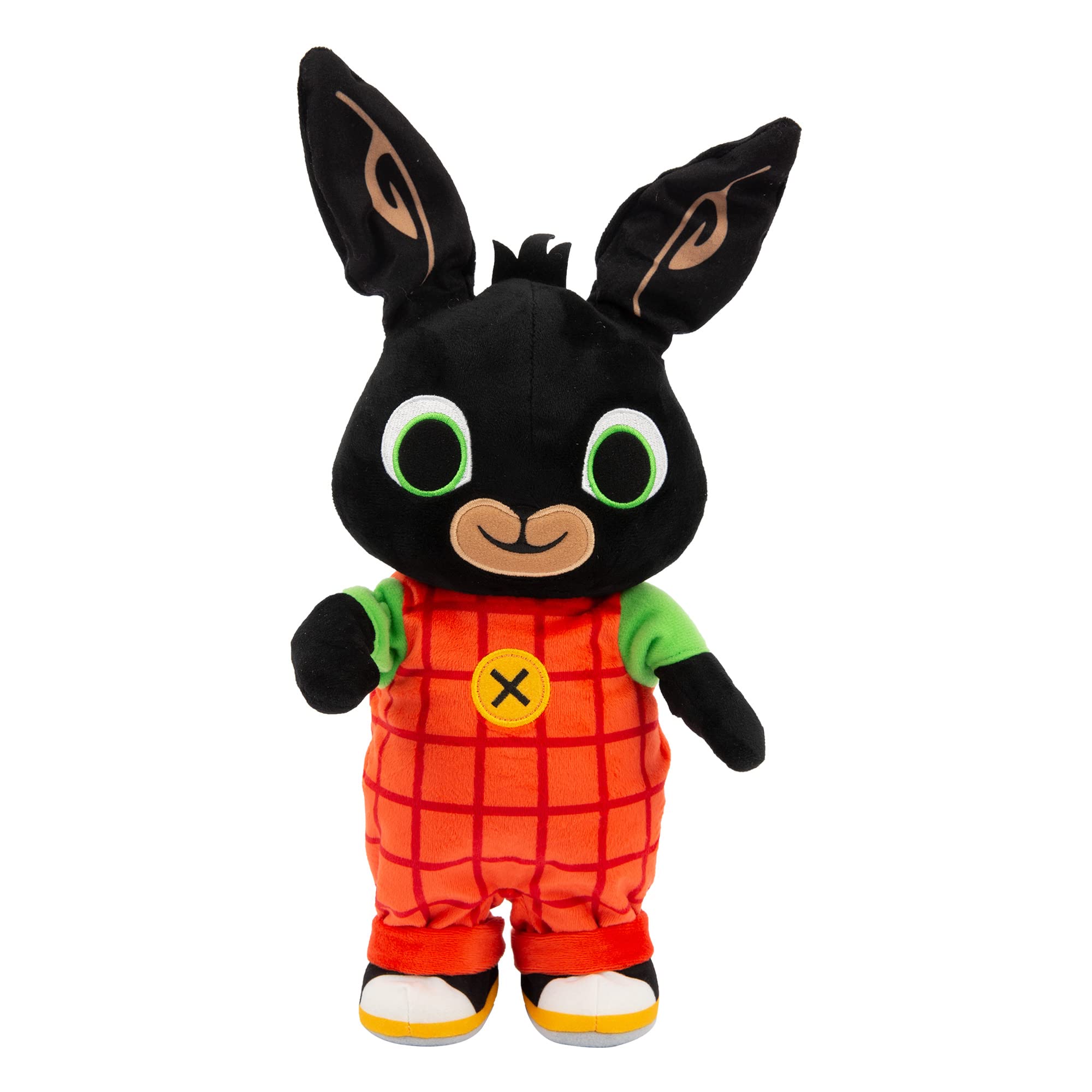 Giochi Preziosi Bing - Peluche 36 cm Parla e Danza, Premi la Manina per Attivare la Musica, con Gioco delle Statuine Musicali, con 4 musiche diverse, dai 18 Mesi, BNG33000, Multicolore