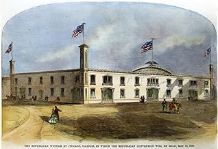 Republican Convention 1860 The Wigwam Site Of The 1860 Republican National Convention At Chicago Illinois Where Abraham Lincoln Received The PartyS Presidential Nomination Engraving 1860 Poster Print