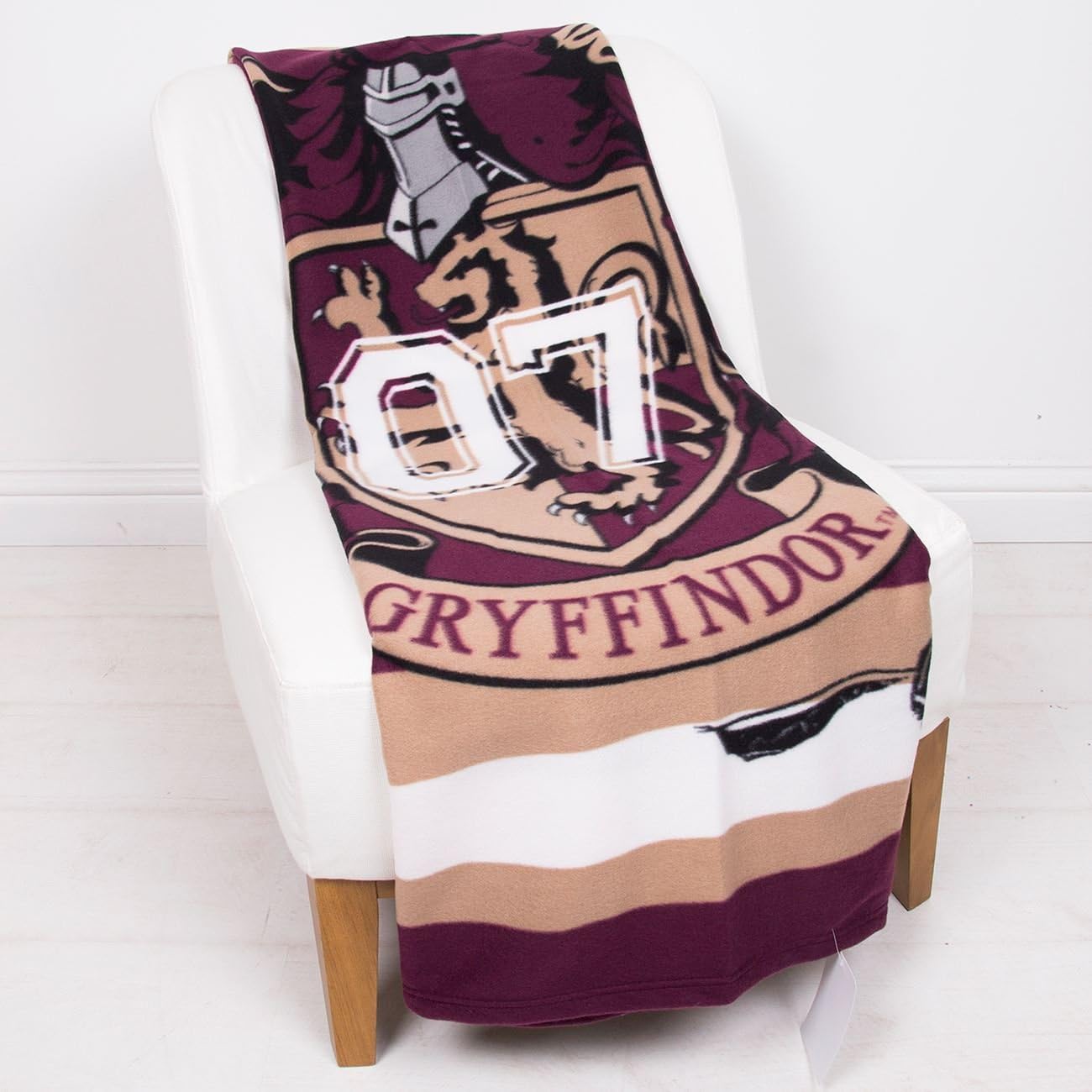Harry Potter 'Muggles' Bedding (100 x 150cm Fleece Banket), Multicolour, 100 x 0.2 x 150 cm - Image 3