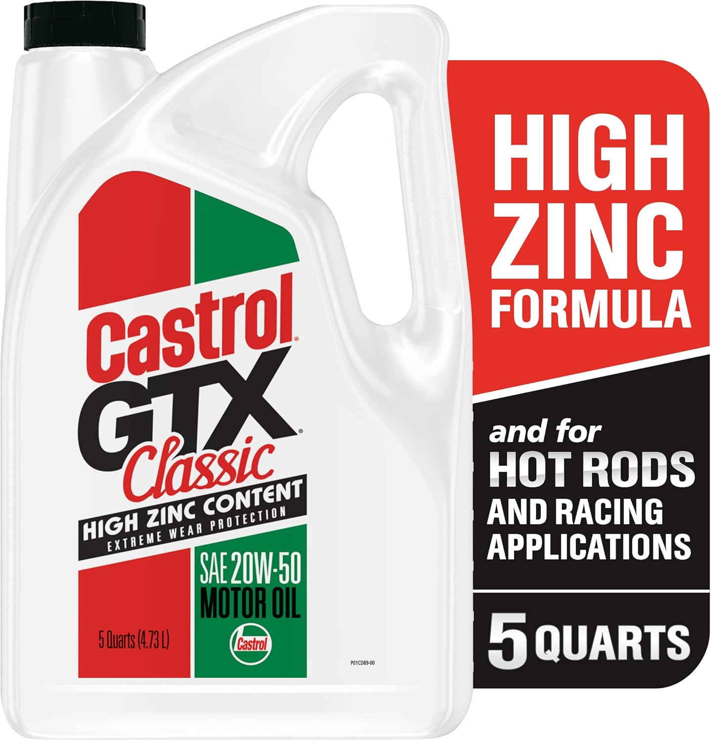 Castrol GTX Classic 20W-50 Conventional Motor Oil