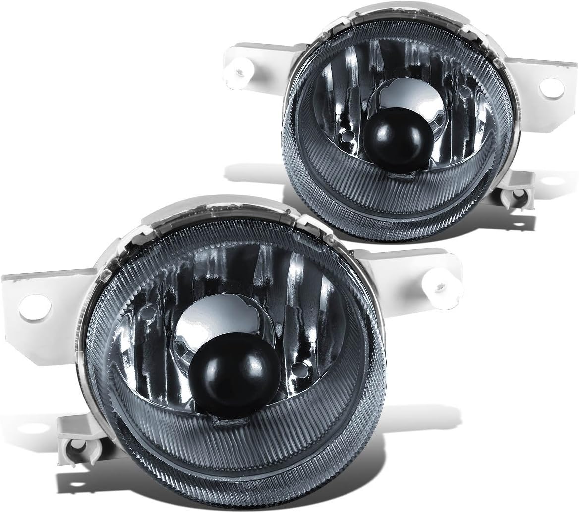 DNA MOTORING FL-ZTL-125-SM Front Bumper Fog Light, Driver and Passenger Side,Smoked