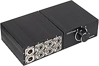 Vista 11 de Hotswap Design - Caja divisora XLR de 3 pines de 1 y 8 salidas, balanza de soporte/TRS/TS 1/4 de pulgada de entrada y salida de un bucle, caja