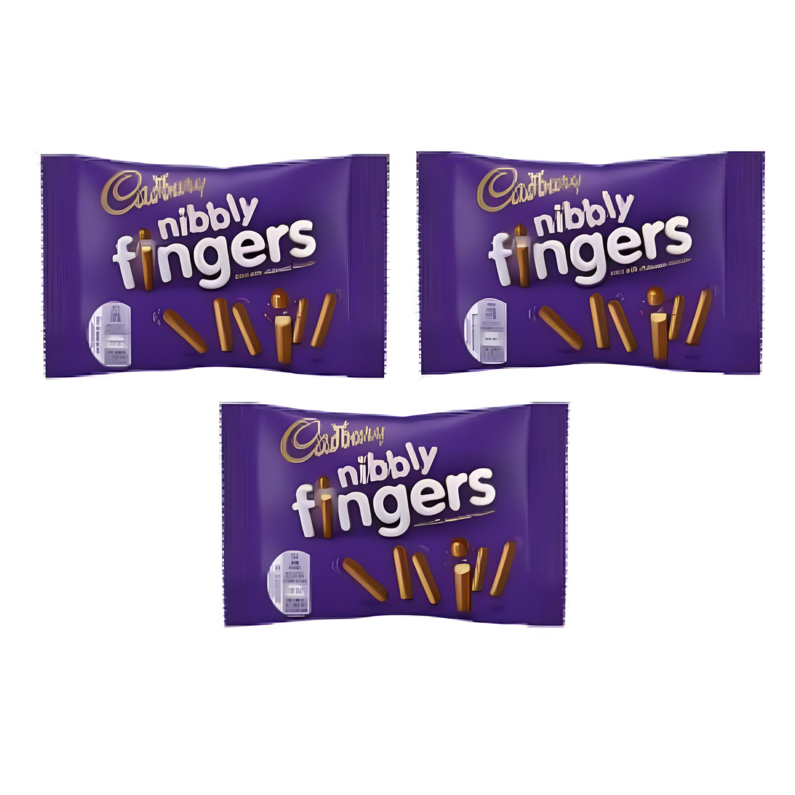 Cadburys Nibbly Fingers Mini Milk Chocolate With Crunchy Biscuits Pack Of 3x40g (Imported UK) (B0D734FWBK) Amazon Price History, Amazon Price Tracker