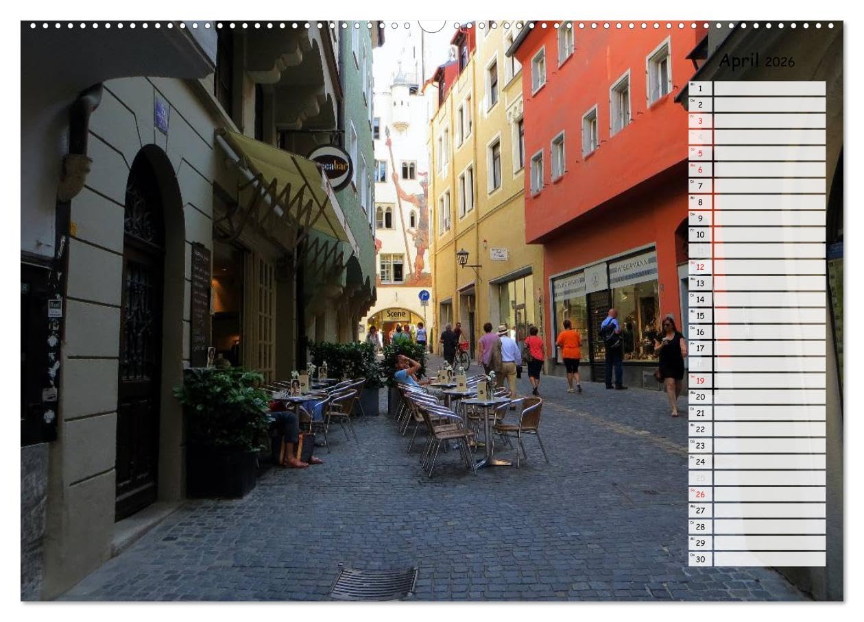 Regensburg erleben (Wandkalender 2026 DIN A2 quer), CALVENDO Monatskalender: Faszinierende Ansichten einer historischen Stadt (CALVENDO Orte)