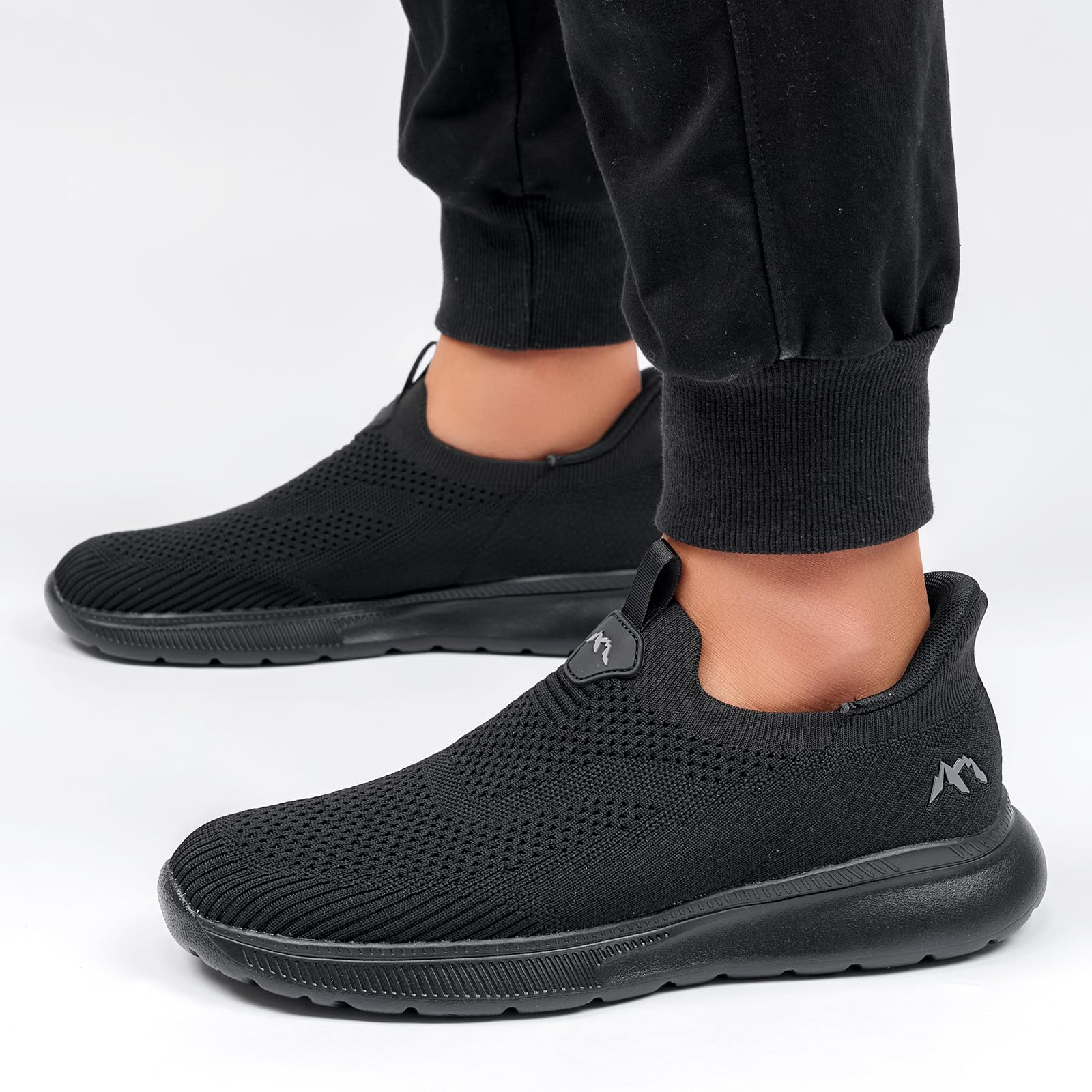 ODCKOI Herren Slip On Sneaker atmungsaktiv Turnschuhe bequem Laufschuhe | Minimalistischer Sneaker Herren für Alltag, Walking, leichtes Jogging bietet flexiblen, bequem