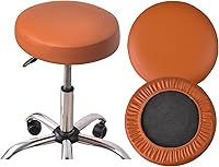 Vista 44 de HAOYONG Juego de 4 fundas redondas para taburetes de bar, impermeables, de poliuretano, fundas elásticas para taburetes de bar, fundas para sillas