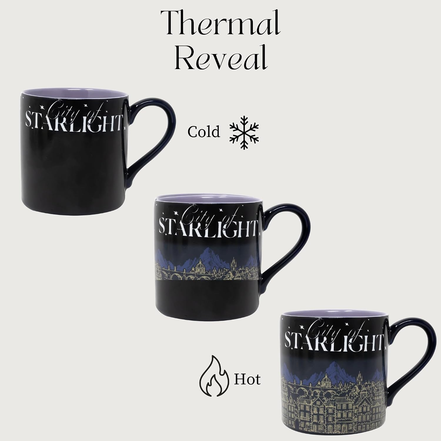A Court of Thorns and Roses Series Color Changing Mug, Night Court