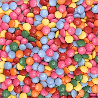 Swedisweets Swedish Chocolate Lentils Crispy Candy Shell Chocolates Colorful Chocolate Candies Pick & Mix 8oz - 1/2 lbs - 227g