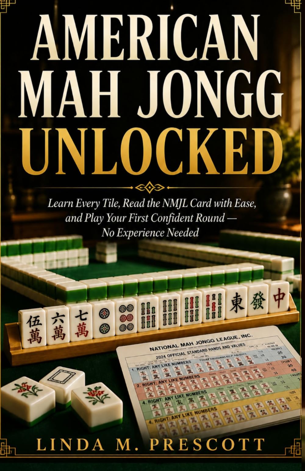 AMERICAN MAH JONGG UNLOCKED: Learn Every Tile, Read the NMJL Card with Ease, and Play Your First Confident Round - No Experience Needed