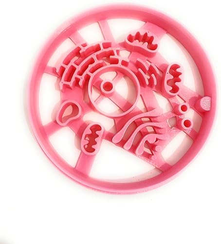 Miniatura 2 de T3D - Cortadores de galletas biología, juego de 3 cortadores de galletas, átomo de células de Adn, adecuados para pasteles, galletas y fondant,