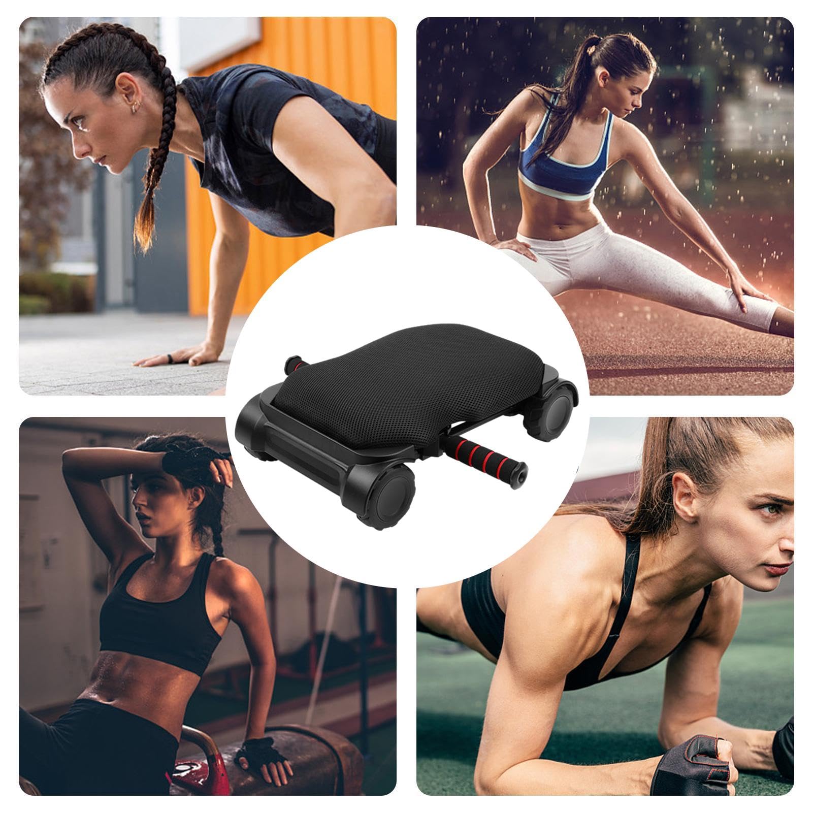 Amazon.co.jp: 腹筋スライドローラー、腹部ホイール腹筋ローラー - 体