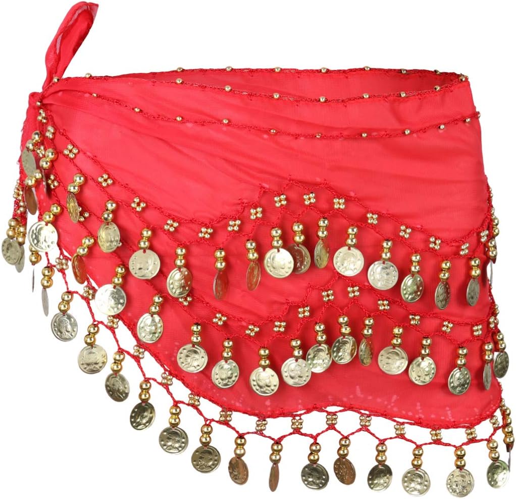 Belly Dance Hip Scarf Wrap Belt Wave Dangling Skirts Uganda Ubuy