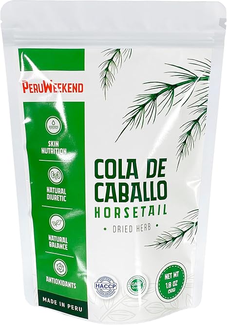 Horsetail - Bag of 1.8 oz (50 g) - Horsetail Natural - Pure Dried Herb from Peru