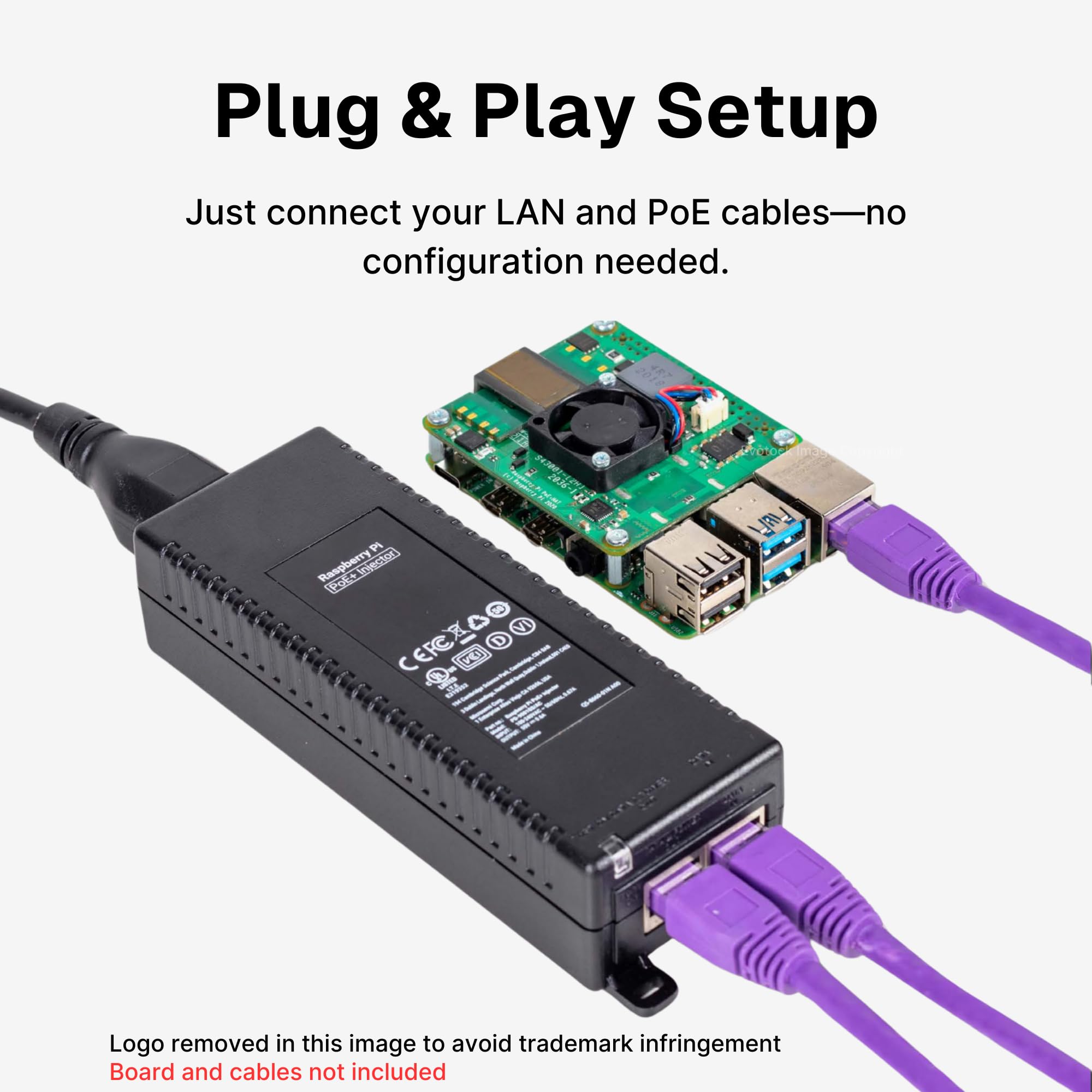 Tycon Power Systems TP-POE-2456GD 24V Passive PoE in, 56V 35W 802.3at PoE Out Converter Gigabit Compatible