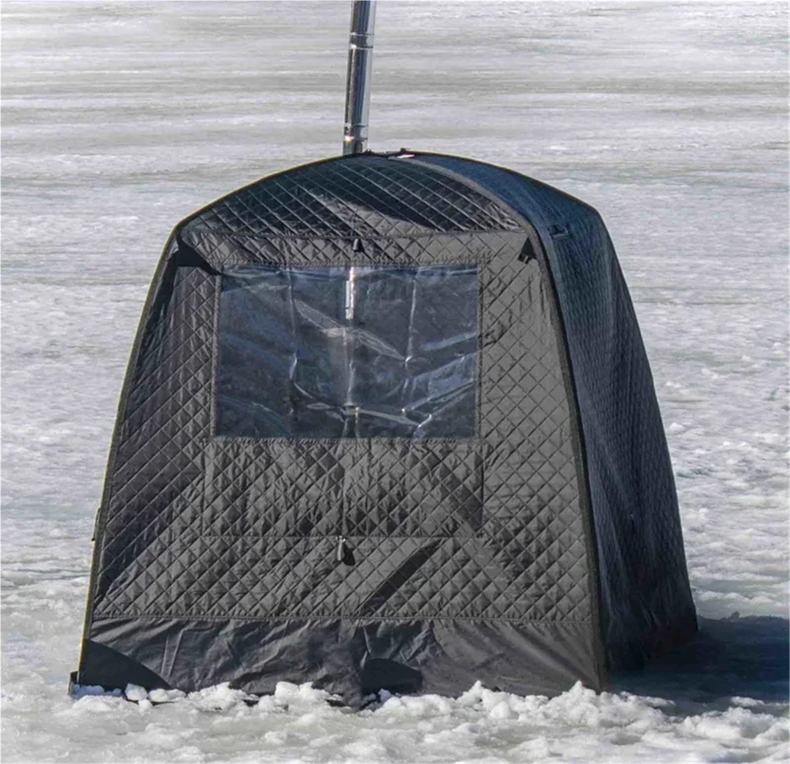 eisangeln Zelt Outdoor Camping Platz Herd Cube Isolierte Sauna Winter EIS Angeln Zelt