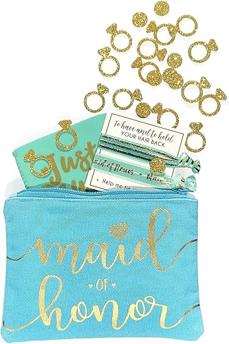 Miniatura 3 de Bride Tribe - Bolsas de maquillaje para despedida de soltera, despedida de soltera, boda, bolsa de artículos de tocador, kit de supervivencia de